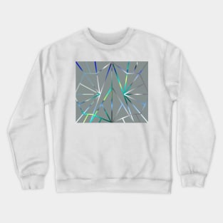 Blue Hologram Crewneck Sweatshirt